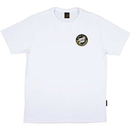 Camiseta Santa Cruz 50TH TTE Dot WT23 Branco