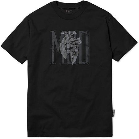 Camiseta MCD Regular Corazon MCD WT23 Masculina Preto