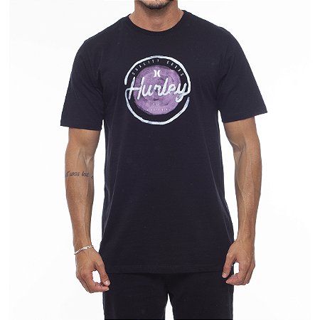 Camiseta Hurley Liquid WT23 Masculina Preto