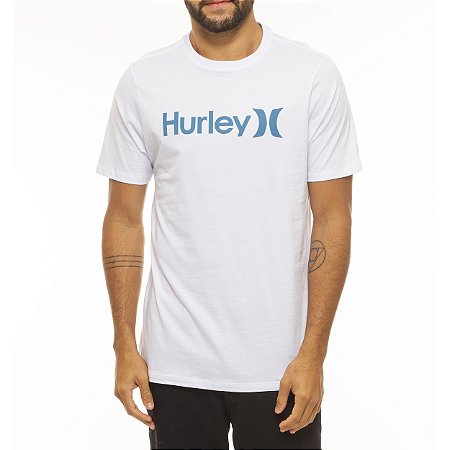 Camiseta Hurley O&O Solid Oversize WT23 Masculina Branco