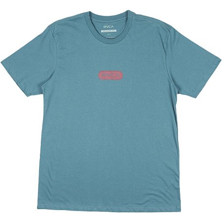Camiseta RVCA Dose WT23 Masculina Azul Escuro