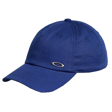 Boné Oakley Aba Curva Ellipse Metal 6 Panel WT23 Dark Blue