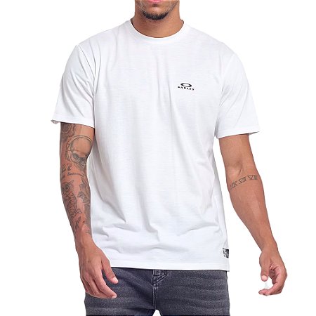Camiseta Oakley O'Classics WT23 Masculina Branco