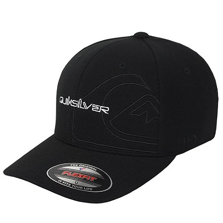 Boné Quiksilver Aba Curva Emb Side Omni  WT23 Preto