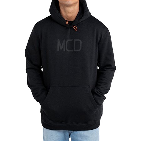 Moletom MCD Canguru MCD Logo WT23 Masculino Preto