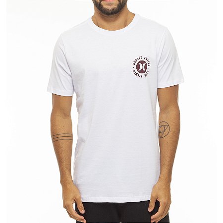 Camiseta Hurley Mandala WT23 Masculina Branco