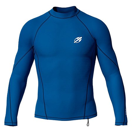 Camiseta Mormaii ML Masculina Extraline Surf Azul