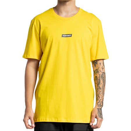 Camiseta DC Shoes Mini DCShoeco WT23 Masculina Amarelo