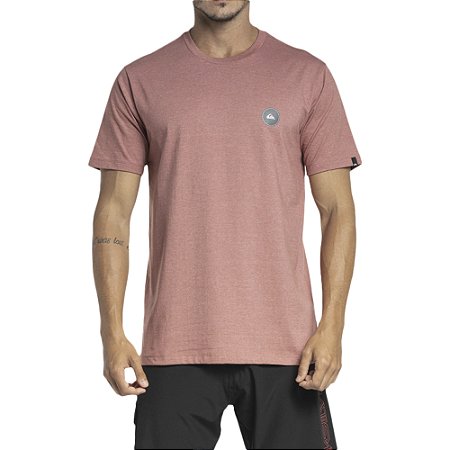 Camiseta Quiksilver Transfer Round Color WT23 Vermelho