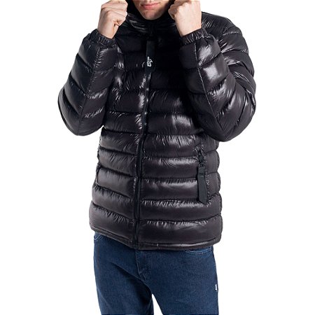 Jaqueta Lost Forrada Puffer WT23 Masculina Preto