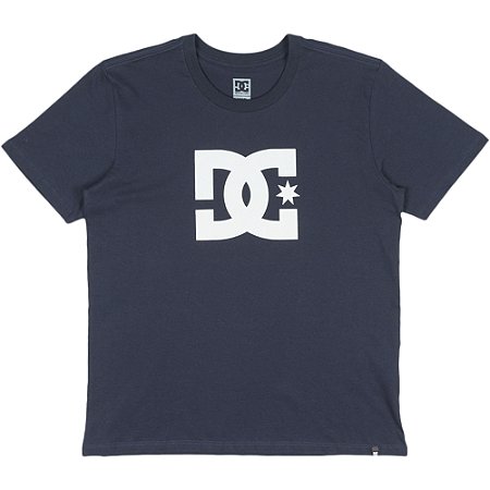 Camiseta DC Shoes DC Star Color Plus Size WT23 Azul Marinho