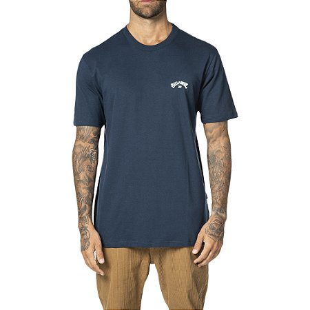 Camiseta Billabong Small Arch WT23 Masculina Azul Marinho