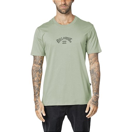 Camiseta Billabong Mid Arch Color WT23 Masculina Verde