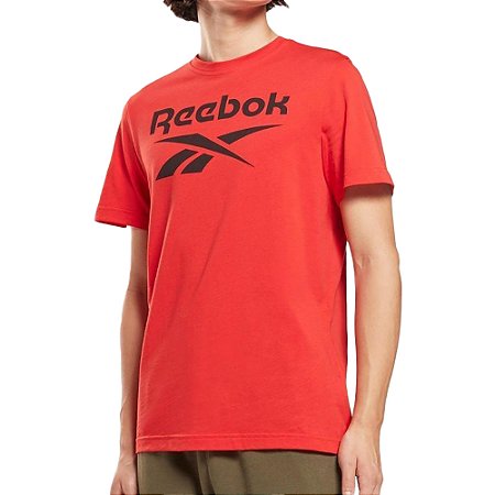 Camiseta Reebok Big Logo Masculina Vermelho