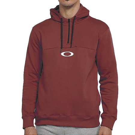 Moletom Oakley Canguru Half Zip Hoodie WT23 Rhone