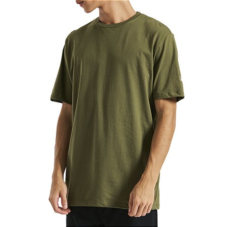 Camiseta Volcom Solid Stone WT23 Masculina Verde Militar