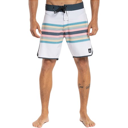 Bermuda Quiksilver Swell Scallop Birch 18 WT23 Off White