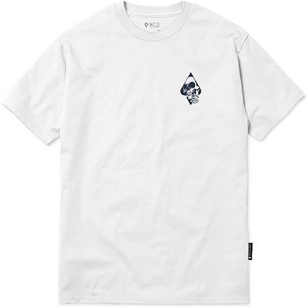 Camiseta MCD Regular Caveira Espada SM24 Masculina Branco