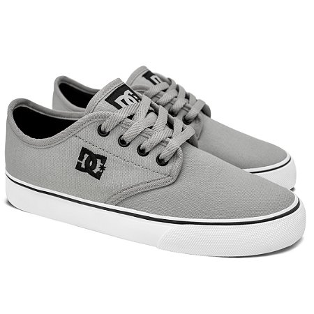 Tênis DC Shoes DC District SM24 Masculino Grey/Black/White