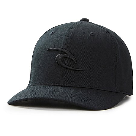 Boné Rip Curl Aba Curva Tepan Flexfit SM24 Black