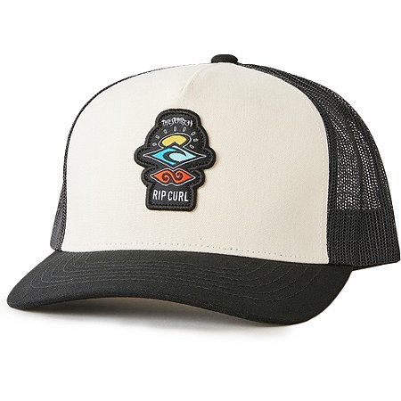 Boné Rip Curl Aba Curva Search Icon Trucker SM24 Black/White