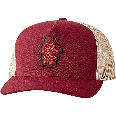 Boné Rip Curl Aba Curva Search Icon Trucker SM24 Marron