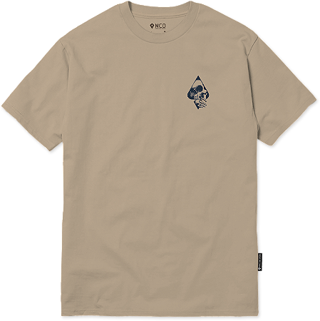Camiseta MCD Regular Caveira Espada S24 Masculina Bege Arena