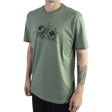 Camiseta MCD Flor Do Deserto SM24 Masculina Verde Camo
