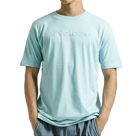 Camiseta Volcom New Style SM24 Masculina Azul Claro
