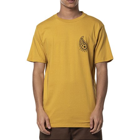 Camiseta Element Paisley SM24 Masculina Amarelo