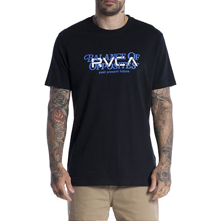 Camiseta RVCA Big Balance SM24 Masculina Preto