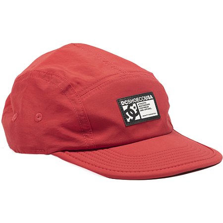 Boné DC Shoes Aba Curva Athletic Skatboard SM24 Vermelho