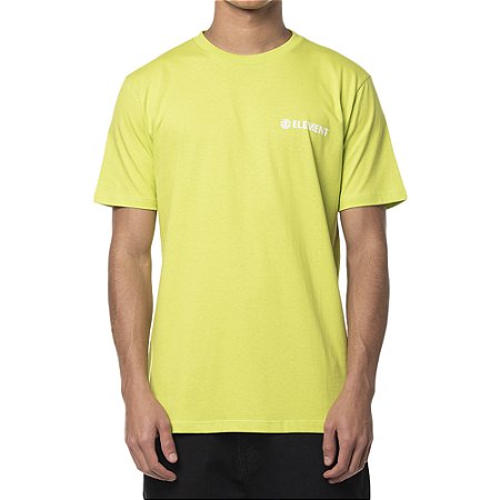 Camiseta Element Blazin Chest Color S24 Masculina Verde Neon