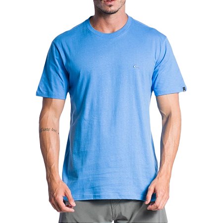 Camiseta Quiksilver Embroidery SM24 Masculina Azul