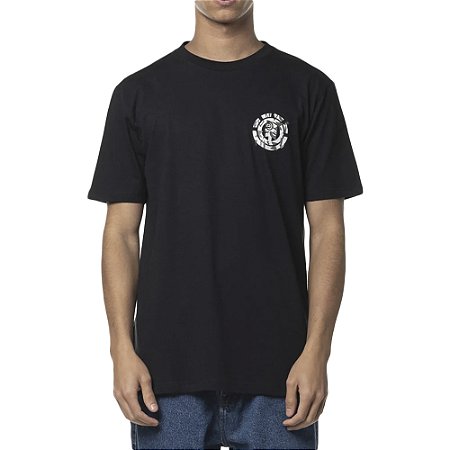 Camiseta Element Geo Fill Plus Size SM24 Masculina Preto