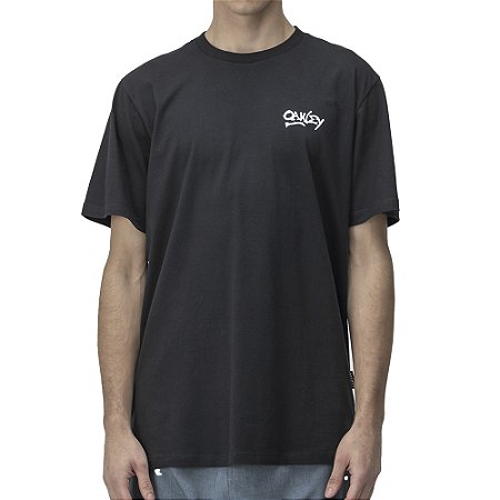 Camiseta Oakley Small Graphic SM24 Masculina Blackout