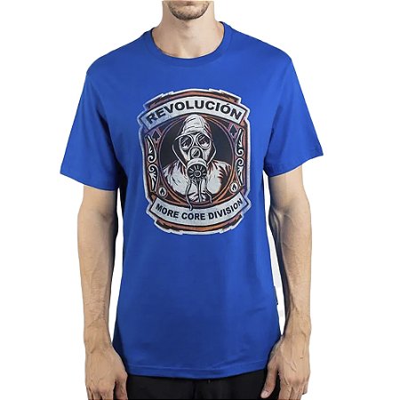 Camiseta MCD Regular Revolucion Mascara WT23 Masculina Azul