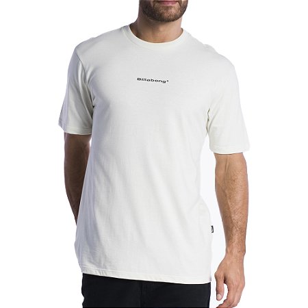 Camiseta Billabong Smitty SM24 Masculina Off White
