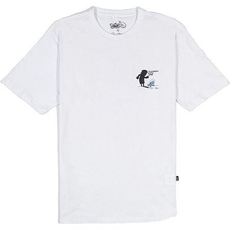Camiseta Lost Smurfs Gargamel Shadow SM24 Masculina Branco