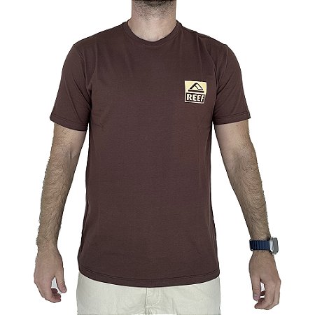 Camiseta Reef MiniLogo Masculina Vinho