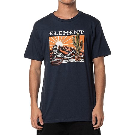 Camiseta Element Dusk SM24 Masculina Marinho