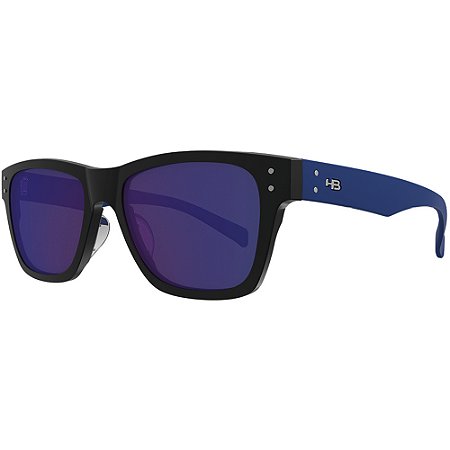 Óculos de Sol HB Foster Black/M Blue Blue Chrome