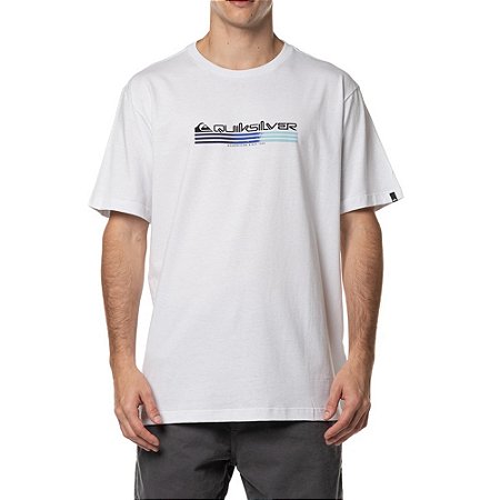 Camiseta Quiksilver Omni Fill New Wave WT24 Masculina Branco