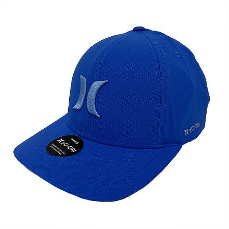 Boné Hurley Aba Curva Icon Imp Juvenil WT24 Azul