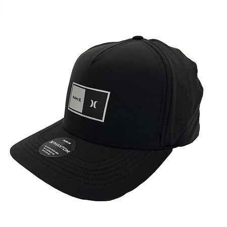 Boné Hurley Aba Curva Box Imp WT24 Preto - Radical Place Boné Hurley Aba Curva Box Imp WT24 Preto - Radical Place