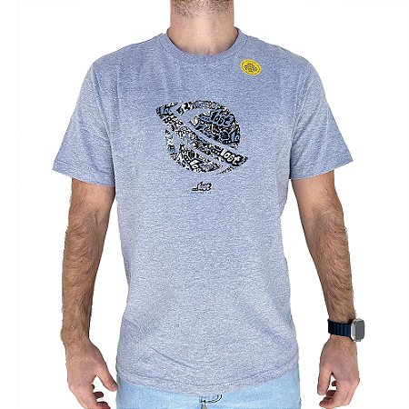 Camiseta Lost Lost Maniac WT24 Masculina Mescla Médio