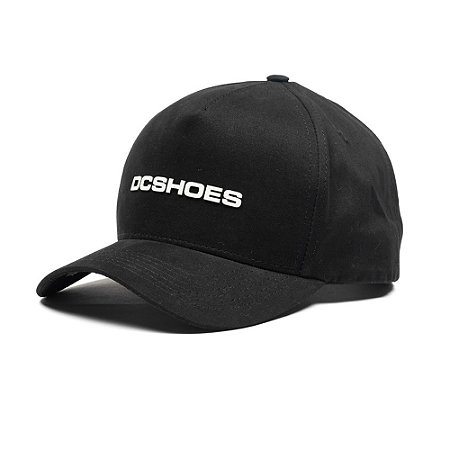 Boné DC Shoes Aba Curva Light Type WT24 Preto
