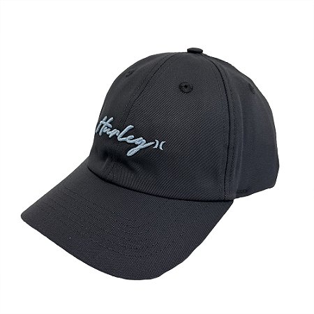 Boné Hurley Aba Curva Line FEM WT24 Chumbo