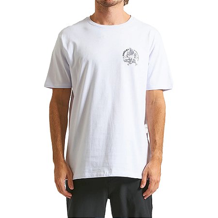 Camiseta Hurley Thay Surf WT24 Masculina Branco