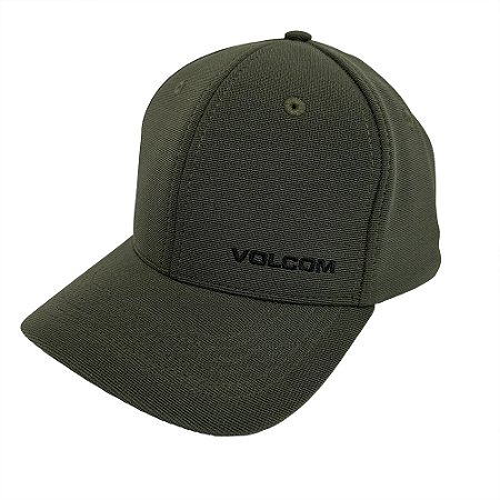 Boné Volcom Aba Curva Euro WT24 Verde Militar
